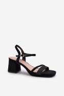 Sandały Model Tessata C-147 Black - Step in style Step in style Sandały Model Tessata C-147 Black - Step in style Step in style