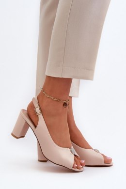 Sandały Model Trasea 24SD98-6785 Beige - Step in style Step in style