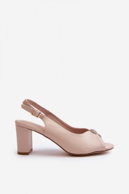 Sandały Model Trasea 24SD98-6785 Beige - Step in style Step in style