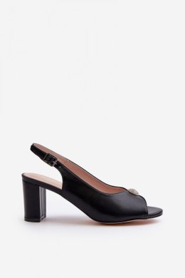 Sandały Model Trasea 24SD98-6785 Black - Step in style Step in style