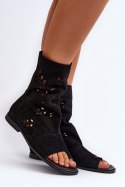 Sandały Model Zazoo 3437 Black - Step in style Step in style