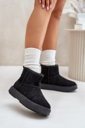 Śniegowce Model Atteria 24BT26-7408 Black - Step in style Step in style Śniegowce Model Atteria 24BT26-7408 Black - Step in style Step in style