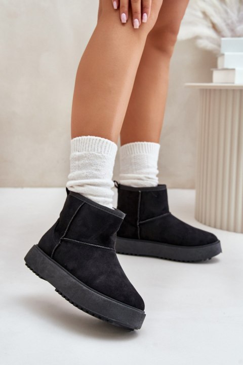 Śniegowce Model Atteria 24BT26-7408 Black - Step in style Step in style Śniegowce Model Atteria 24BT26-7408 Black - Step in style Step in style