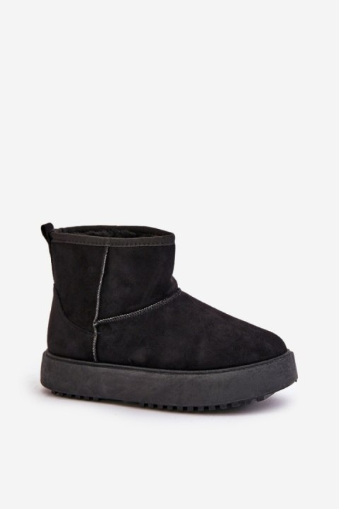 Śniegowce Model Atteria 24BT26-7408 Black - Step in style Step in style Śniegowce Model Atteria 24BT26-7408 Black - Step in style Step in style