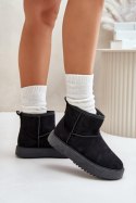Śniegowce Model Atteria 24BT26-7408 Black - Step in style Step in style Śniegowce Model Atteria 24BT26-7408 Black - Step in style Step in style