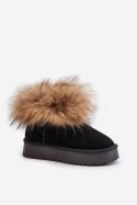 Śniegowce Model Avirisa W5893 Black - Step in style Step in style Śniegowce Model Avirisa W5893 Black - Step in style Step in style