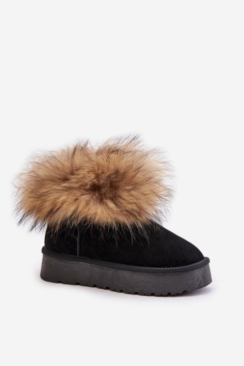 Śniegowce Model Avirisa W5893 Black - Step in style Step in style Śniegowce Model Avirisa W5893 Black - Step in style Step in style