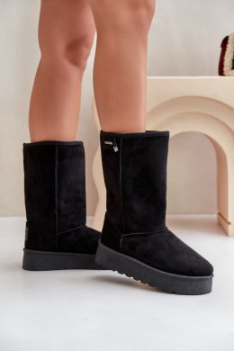 Śniegowce Model Big Star OO274895 Black - Step in style Step in style
