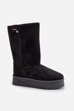 Śniegowce Model Big Star OO274895 Black - Step in style Step in style