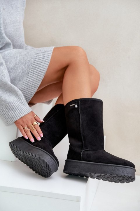Śniegowce Model Big Star OO274895 Black - Step in style Step in style Śniegowce Model Big Star OO274895 Black - Step in style Step in style