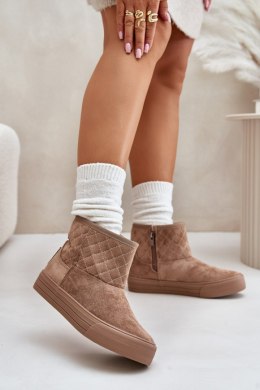 Śniegowce Model Big Star OO274A524 Beige - Step in style Step in style