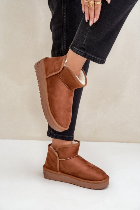 Śniegowce Model D.Franklin DFSH370010 Brown - Step in style Step in style Śniegowce Model D.Franklin DFSH370010 Brown - Step in style Step in style