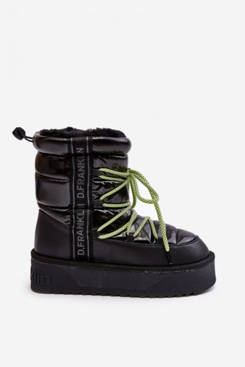 Śniegowce Model D.Franklin DFSH371007 Black - Step in style Step in style Śniegowce Model D.Franklin DFSH371007 Black - Step in style Step in style