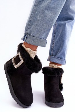 Śniegowce Model Dulca VL201P Black - Step in style Step in style