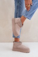 Śniegowce Model Heslania HY877-39 Light Beige - Step in style Step in style Śniegowce Model Heslania HY877-39 Light Beige - Step in style Step in style