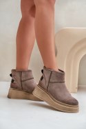 Śniegowce Model Maciejka 06769-02 Dark Brown - Step in style Step in style Śniegowce Model Maciejka 06769-02 Dark Brown - Step in style Step in style