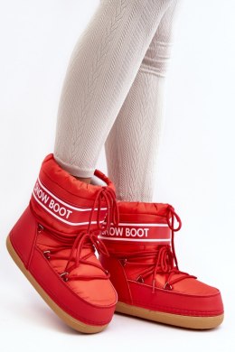 Śniegowce Model Soia NB619 Red - Step in style Step in style