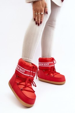 Śniegowce Model Soia NB619 Red - Step in style Step in style