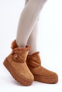 Śniegowce Model Wikasem 85-925 Camel - Step in style Step in style Śniegowce Model Wikasem 85-925 Camel - Step in style Step in style