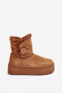 Śniegowce Model Wikasem 85-925 Camel - Step in style Step in style Śniegowce Model Wikasem 85-925 Camel - Step in style Step in style