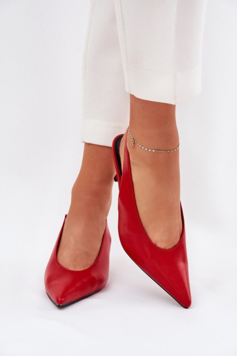 Szpilki Model Aricandia P-1436 Red - Step in style Step in style Szpilki Model Aricandia P-1436 Red - Step in style Step in style