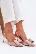 Szpilki Model Eklevia UC-158 Beige - Step in style Step in style Szpilki Model Eklevia UC-158 Beige - Step in style Step in style