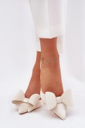 Szpilki Model Eklevia UC-158 White - Step in style Step in style Szpilki Model Eklevia UC-158 White - Step in style Step in style