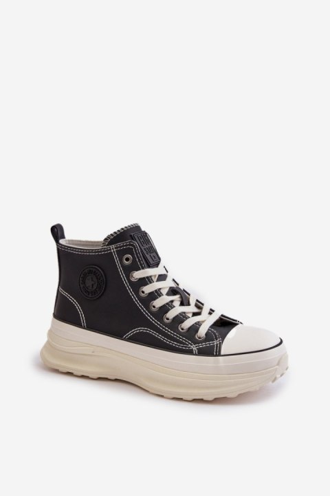 Trampki Model Big Star OO274063 Black - Step in style Step in style Trampki Model Big Star OO274063 Black - Step in style Step in style
