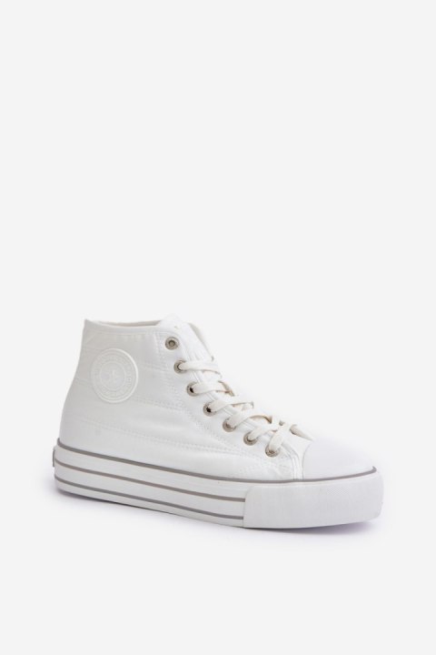 Trampki Model Big Star OO274A473 White - Step in style Step in style Trampki Model Big Star OO274A473 White - Step in style Step in style