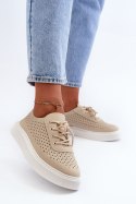 Trampki Model Tanvi BL519P Beige - Step in style Step in style Trampki Model Tanvi BL519P Beige - Step in style Step in style