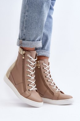 Trampki Model Zazoo 3081 Beige - Step in style Step in style