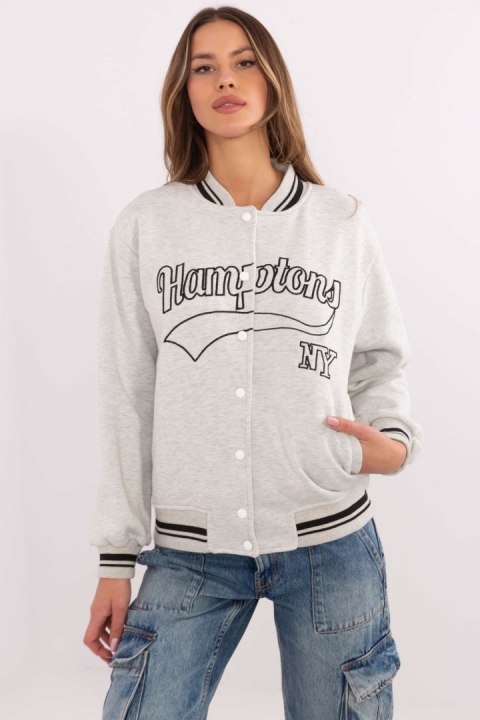 Bluza Damska Model EM-BL-895.13X Light Grey - Factory Price Factory Price Bluza Damska Model EM-BL-895.13X Light Grey - Factory Price Factory Price