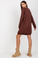 Bluza Damska Model VI-BL-3113.73P Dark Brown - Factory Price Factory Price Bluza Damska Model VI-BL-3113.73P Dark Brown - Factory Price Factory Price