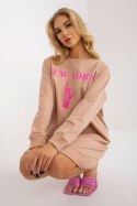 Bluza Damska Model VI-BL-3212.15X Beige/Pink - Factory Price Factory Price Bluza Damska Model VI-BL-3212.15X Beige/Pink - Factory Price Factory Price