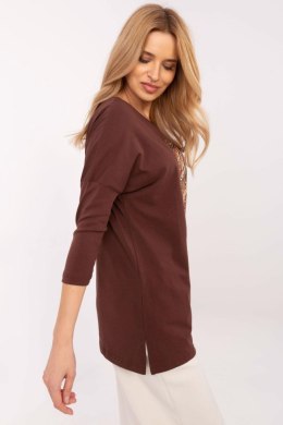 Bluzka Model CLM-BZ-0052.37 Brown - Factory Price Factory Price