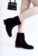 Botki Model Finney HY208-12 Balck - Step in style Step in style Botki Model Finney HY208-12 Balck - Step in style Step in style
