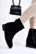 Botki Model Finney HY208-12 Balck - Step in style Step in style Botki Model Finney HY208-12 Balck - Step in style Step in style