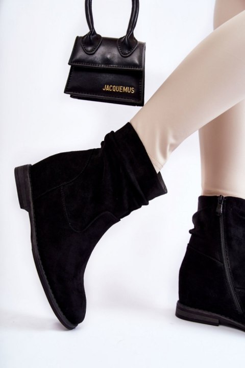 Botki Model Finney HY208-12 Balck - Step in style Step in style Botki Model Finney HY208-12 Balck - Step in style Step in style