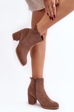 Botki Model Selela 23ZSSQ6936-11 Brown - Step in style Step in style