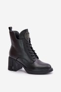 Botki Model Vinceza 66676 Black - Step in style Step in style Botki Model Vinceza 66676 Black - Step in style Step in style