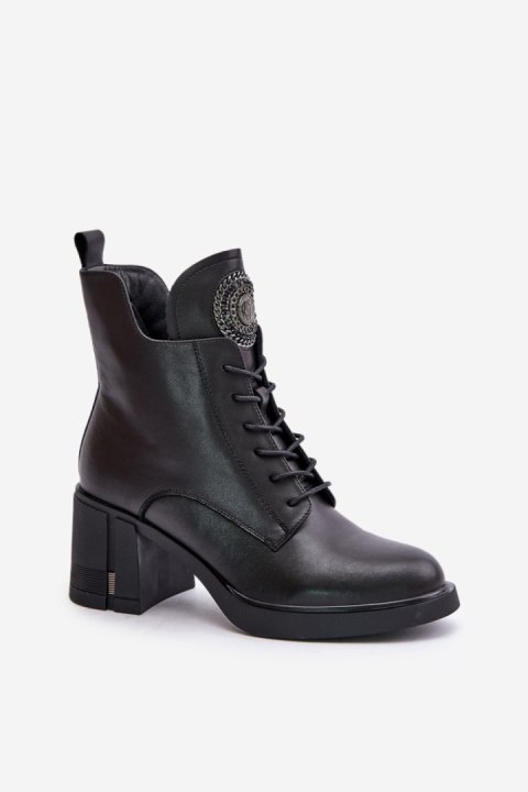 Botki Model Vinceza 66676 Black - Step in style Step in style Botki Model Vinceza 66676 Black - Step in style Step in style