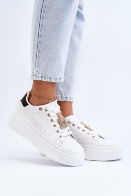 Buty Sportowe Model Celedria LA279P White - Step in style Step in style