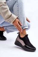 Buty Sportowe Model Farro 21PB35-4000 Black/Silver - Step in style Step in style Buty Sportowe Model Farro 21PB35-4000 Black/Silver - Step in style Step in style