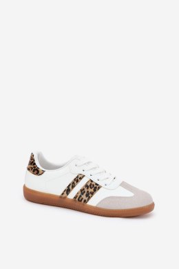 Buty Sportowe Model Nonalorin LA293P White/Panterka - Step in style Step in style