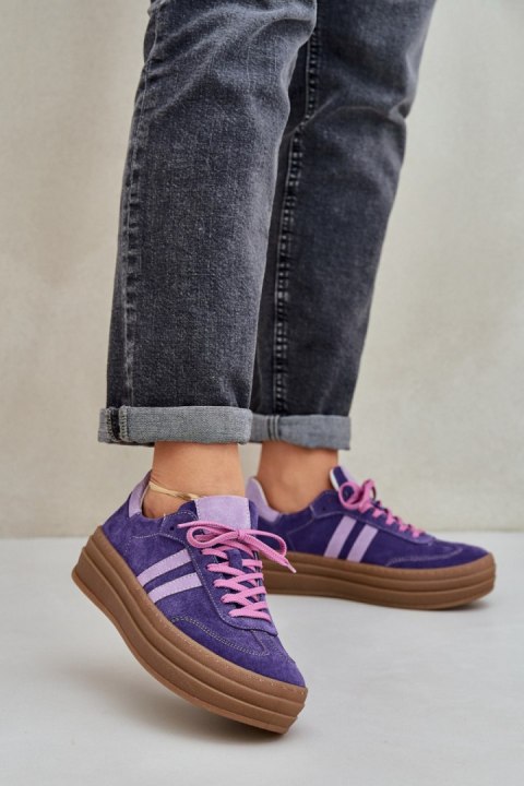 Buty Sportowe Model Zazoo N1068S4 Dark Violet - Step in style Step in style Buty Sportowe Model Zazoo N1068S4 Dark Violet - Step in style Step in style
