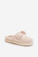 Kapcie Model Jozelinetta FA-197 Beige - Step in style Step in style Kapcie Model Jozelinetta FA-197 Beige - Step in style Step in style