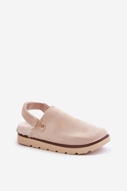 Kapcie Model Sanilora 100-418 Beige - Step in style Step in style