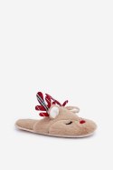 Kapcie Model Sylaia YL-101 Beige - Step in style Step in style Kapcie Model Sylaia YL-101 Beige - Step in style Step in style