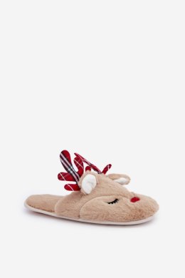 Kapcie Model Sylaia YL-101 Beige - Step in style Step in style
