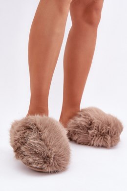 Kapcie Model Wladisa YL-327 Dark Beige - Step in style Step in style